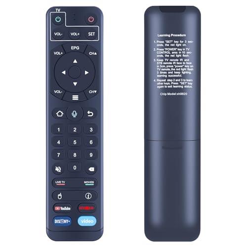 V2 Pro Replacement Voice Remote Control Compatible for vSeeBox V1 / V2 / Elite/Max, Replacement for Octa Stream Elite Max Latest Technology Android TV Box 2023