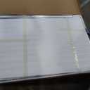 H-Qprobd Dry Erase Board for Wall 60"x40" Aluminum Presentation Magnetic Whiteboard with Long Pen Tray, Wall-Mounted White Board for School, Office and Home