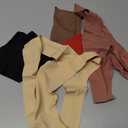 voenxe Seamless Women Underwear Thongs,No Show Ladies Thong,Invisible No Line Breathable Comfortable Panties Undies,Womens No Seam Soft Wide Gusset Tanga,Legging Underpants for Woman 5-Pack Size S