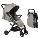Lightweight Travel Stroller for Baby & Toddlers - Easy Fold & Compact Stroller with Canopy, Storage Basket, Multi-Position Recline & Convenient One-Hand Fold (Grey)