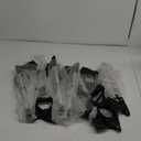 Ctosree 8 Pack 32" Trash Grabber Reacher Tool for Elderly, Foldable Litter Picker Upper, Lightweight Trash Pick up Stick, Long Handy Mobility Aids for Home Garden Arm Extension(Black)