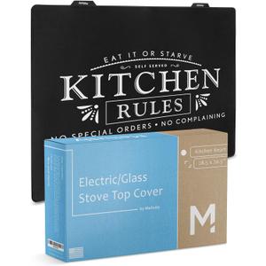 Meliusly Stove Liner ( Kitchen-Rules 28.5 x 20.5)