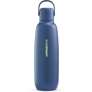 sodastream Fizz & Go Cool - All Metal Bottle (Storm) Carbonating Bottle Capacity, 0.9L