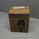 Purple Solar Halloween Lights for Halloween Decorations Outdoor, Solar Torch Lights Flickering Flame for Yard Decorations Outdoor, Waterproof LED Torch Light for Garden Pathway Party Outside Decor (6Pack)