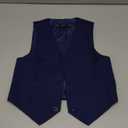 AmazingSea Boys Formal Suits Set, from Toddlers to Teen, Adjustable Waist, with Suspenders, Size: 4T, Blue