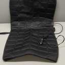 ILLUMINEW Seat Cushion Cover for Full Back and Seat Winter Gifts for Family for Family (Black)