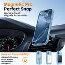 Magnetic for iPhone 17 Case, [Matte Solid Color] [Full Camera Protection] Protective Case for iPhone 17 - Light Blue