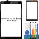 for Alcatel Joy Tab 2 2020 8" 9032X 9032Z 9032T 9032W Touch Screen Glass Panel Digitizer Replacemet(Not Including LCD)