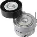 Belt Tensioner Drive Belt Tensioner Pulley Assembly for Audi A4 2.0L A/T Quattro Premium Plus Sedan 2016 No.06E903133R Metal 1 Pc