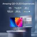 ASUS ProArt PA32UCDM 32 Inch 4K 240Hz OLED Professional Monitor for Mac | QD OLED, Delta E<1, Thunderbolt 4 PD 96W, Dolby Vision, Ergonomic Stand, 99% DCI-P3, Dolby Vision, DisplayHDR True Black 400