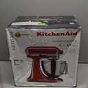 KitchenAid Artisan, 5-Qt Tilt Head Stand Mixer, KSM150PS, Empire Red
Includes Pouring Shield for Mess-Free Mixing, 10 Speed Settings, Easily add Ingredients with the Tilt-Head Design