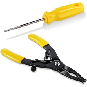 Sprinkler Head Adjustment Tool Set Compatible with RainBird 1800/5000 Series MP PGP Sprinkler Heads Pull Up Tools, Screwdriver Rotor Adjustment Tool for Lawn Irrigation System Repair