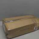 Laiensia Double Rods Garment Rack with Wheels, Clothing Rack for Hanging Clothes,4 Hooks, Multi-functional Bedroom Clothes Rack, White