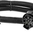 CURT 55384 Replacement Vehicle-Side Custom USCAR 4-Pin Trailer Wiring Harness