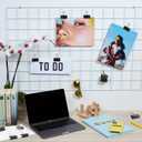 Ufmarine Binder Clips Paper Clips Assorted Sizes 200 Count (Black), Metal Paper Binder Clips with Box for Office, School and Home