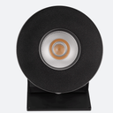 Round Black Downlight Luminaire, LED Recessed Light Fixtures Ceiling Lights, Dimmable