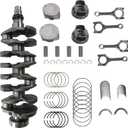 G4FJ 1.6L Engine Crankshaft Piston Connecting Rod Bearings Kit Fit for Hyundai Elantra Accent Verna Tuscon Veloster Sonata 2014-2019 for Kia Optima Forte Sportage 2015-2021 1.6L 231102B710 235102B700