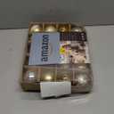 DecorbyHannah Gold Christmas Ornaments, 20ct 2.36 inch Ball Ornaments for Christmas Tree Decorations, Shatterproof Plastic Decorative Hanging Balls Bulk for Xmas Home Party Holiday Table Decor