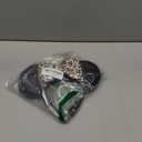 2 PCS Mouse Ears, Shiny Sequin Bow Mouse Ears Headbands for Adult Women Girls Christmas Birthday Party (Red&leopard)