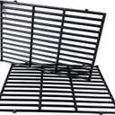 Direct Store DC132 19.5 x 12.9" Grill Grates Replacement for Weber 7524, 7528, Genesis 300 E/S 310 320 330 EP310 EP320 EP330 Gas Grill (2007-2016 ONLY), Set of 2 Cast Iron Cooking Grid Grates