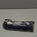 Men's Straight Slim Fit Plaid Printed Jeans Skinny Denim Pants,845 Black&Plaid, Size 30