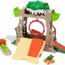 Monster Jam, Dragon Dungeon of Doom Playset, Mini Jams, Exclusive Die-Cast Dragon Monster Truck 1:87 Scale, Kids Toys for Boys Ages 3 and Up