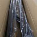 Mountainpeak 500LB Capacity Pickup Truck Topper Ladder Rack Camper Shell Roof Rack for Van Trailer Truck Cap Rack - 60" Crossbar Aluminum Black