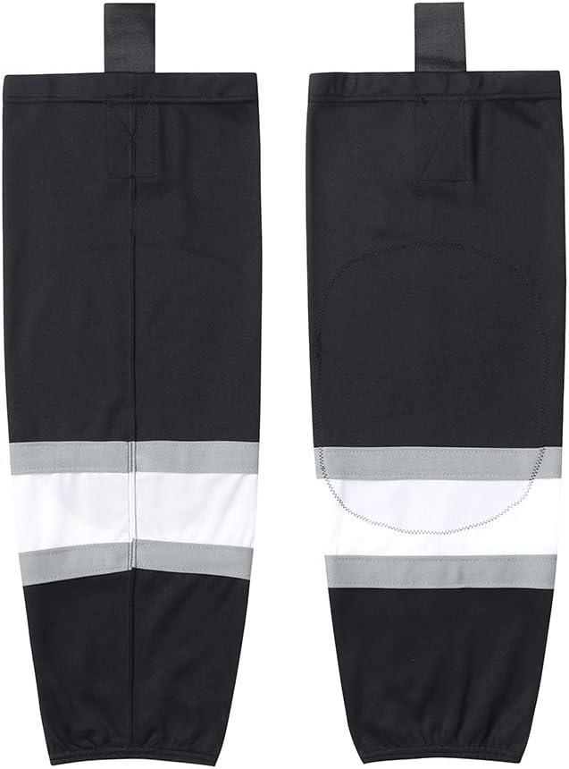 EALER HS100 Series Team Color Dry Fit Ice Hockey Socks Foer Junior To Senior & Youth To Adult