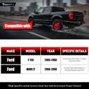 8pcs 2WD Front End Suspension Kit for Ford F-150 2005-2008, Lincoln Mark LT 2006 2007 2008, 2 Upper Control Arms 2 Lower Ball Joints 2 Outer Tie Rods 2 Sway Bars Replacement K80306 K80308