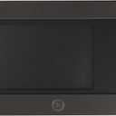 GE Countertop Microwave Oven, 1,150-watt Capacity, 1.6 Cubic Ft., 8 Auto Setting Cooking Settings, Child-Lock Technology, Kitchen Essentials for the Countertop, Dorm Room or Apartment, Black Stainless