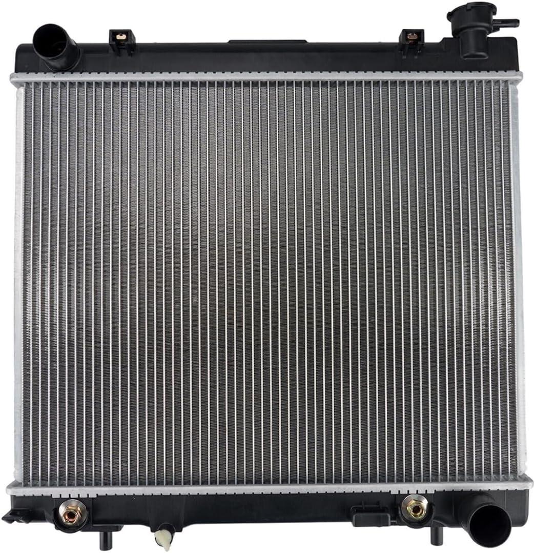 BESUTO Aluminum Radiator | Compatible with Dodge DAKOTA 3.7 V6,2005-2009 | 22mm Core Thickness | Replaces CU2847