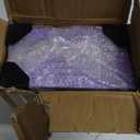 eletecpro 8x10 Picture Frames Set of 10, Picture Frame Collage Wall Decor Display 5x7 Photo With Mat or 8x10 without Mat, Home Decor Gallery Frame for Table Top or Wall Mounting, Purple