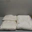 20x10ft Wrinkle Free Ivory Backdrop Curtain for Parties Soft Fabric Drapes Wedding Ivory Curtain Backdrop for Birthday Party Decorations Background for Photography 5x10ft,4 Panels