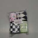 Amazon.com: Meseey Black and White Glitter Diamond Check Wired Edge Ribbon 2.5" x 20 Yards Christmas Decorative Ribbons for Halloween Fall Tree Wrapping DIY Crafts (Black Glittery Diamond Checkered) : Health & Household