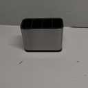 Silverware Organizer,Kitchen Utensil Holder For Counter,Stainless Steel Caddy,4 Compartments Organizer,Capacity Flatware Spoon Fork Tool Cutlery HolderSilvery