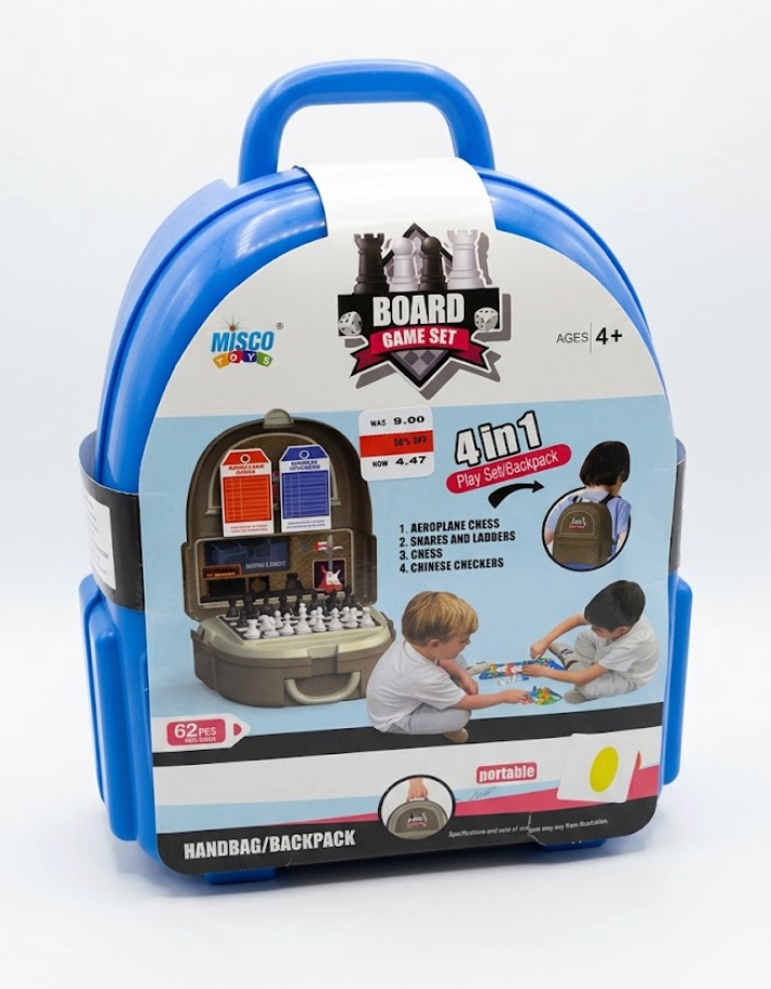 Misco Toys Board game set 4 in 1