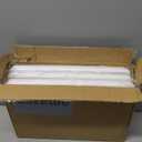 Think2Master [3 Pack] White Plastic Storage Clipboard. | 25% Heavier & Sturdier| Heavy Duty and Wont Flex Like Other Brands (Compare The Weight). Storage Compartment Holds 150 Letter Sized Paper.