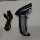 NETUM Bluetooth Barcode Scanner, Compatible with 2.4G Wireless & Bluetooth Function & Wired Connection, Connect Smart Phone, Tablet, PC, CCD Bar Code Reader Work with Windows, Mac,Android (NT-1228BC)