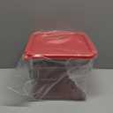 Cambro 6SFSCW135 Camsquare Food Container, 6-Quart, Polycarbonate, Clear, NSF with Lid