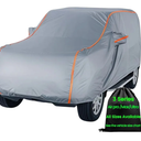 SUV Car Cover Waterproof All Weather for Automobiles, Outdoor Full Size Cover Rain Sun UV Protection with Zipper Cotton, Universal Fit for SUV Jeep 182" to 191"