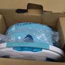 HoMedics Shower Bliss Foot Spa, Shower Massage Water Jets, Pedicure Center with 3 attachments, Toe-Touch Control, FB-625H