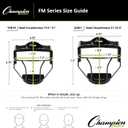 Champion Sports Steel Softball Face Mask Durable Fielders Mask for Youth & Adults, Multiple Colors for Practice & Games