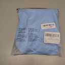 SOLY HUX Womens Plus Size Summer Dresses Sweetheart Neck Puff Short Sleeve Tie Swing A Line Midi Dress, Solid Blue
 XL