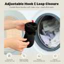 Baby Fleece Booties Newborn Unisex Booties Non-Slip Newborn Infant First Walkers Warm Shoes House Slippers for Baby Boys & Baby Girls Toddlers (0-3 Months Infant, Black)