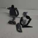 Handheld Steam Cleaner, Portable Steamer for Cleaning, with Steam Lock Button for Hands-free Steaming, 12 in 1 Set Pressurized Hand Held Car Steamer for Furniture, Upholstery, Tile Grout, Home Use