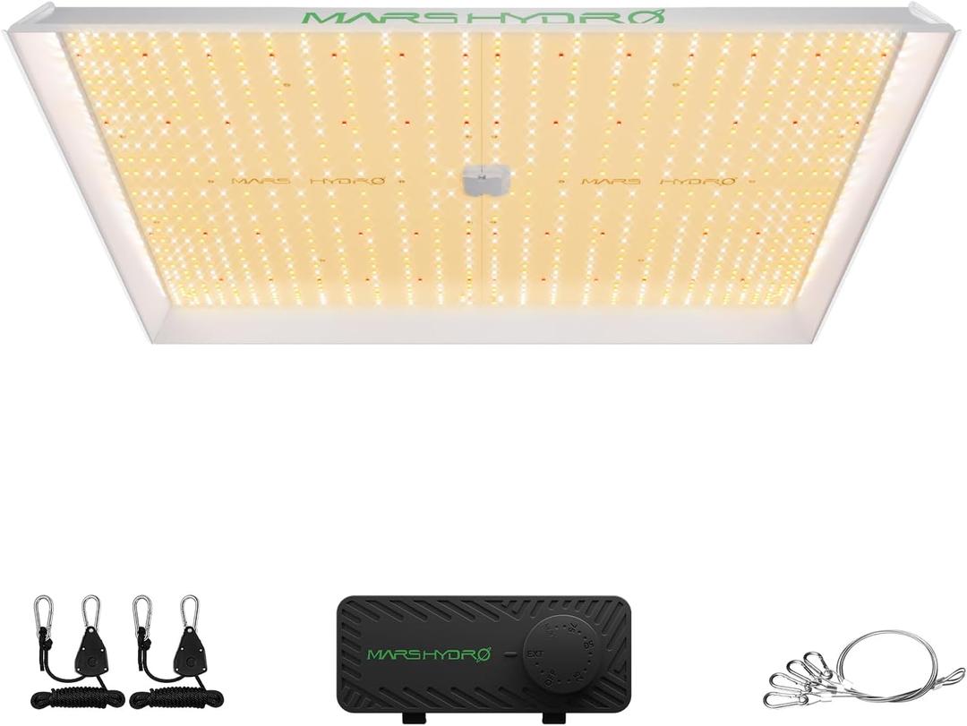 MARS HYDRO TS 3000 420W LED Grow Light for Indoor Plants Full Spectrum Commercial Grow Daisy Chain Plant Growing Lamp for 4x4 5x5ft Greenhouse & Grow Tent