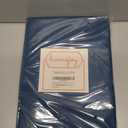 Rectangle Table Cloth Linen Farmhouse Stainproof Waterproof Washable Polyester Oblong Rectangular Fabric Table Cover for Kitchen Dining Dinner (Navy Blue01, 84" x 60" (Rectangular))