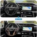 JeCar Wood Interior Trim Accessories for 2019-2025 GMC-Sierra 1500 & 2020-2024 GMC-Sierra 2500HD/3500HD & 2021-2024 GMC-Yukon - ABS Interior Decoration Upgrade