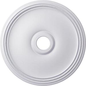 24"OD x 3 5/8"ID x 1 3/4"P Theia Ceiling Medallion (Fits Canopies up to 6 3/4"), Primed