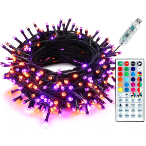 33FT Remote Controlled LED String Lights